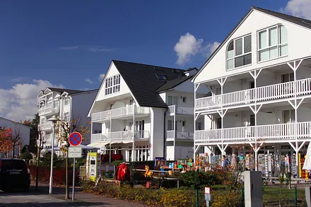 Ansicht von der Strandstraße