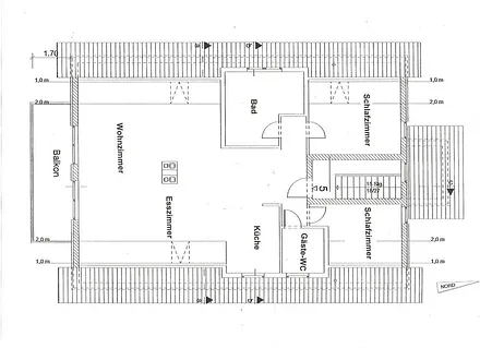 Grundriss Dachgeschoss