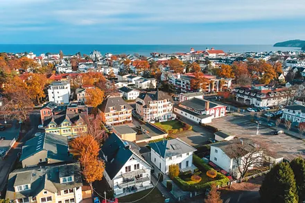 Die Ostsee ist ca. 600 m entfernt