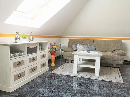 Wohnzimmer ,  Sitz -u. Schlafcouch