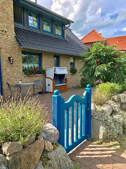 Eingang zur Unterkunft 