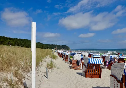 Ostseebad Baabe, Strand