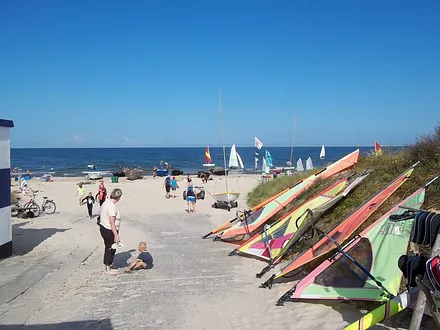 Ostseebad Baabe, Fischerstrand