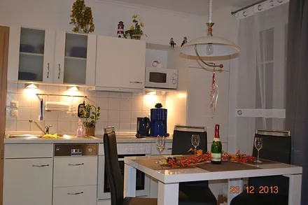 Wohnbereich mit offener Küche