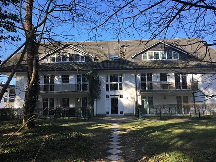 Hauseingang am Dünenwäldchen