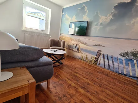 Wohnzimmer Fewo Seemöwe Ahlbeck