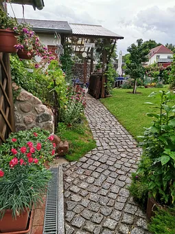 Der Weg zum Ferienhaus 