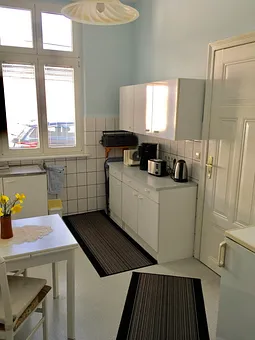 Teilansicht der Küche