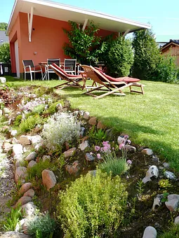 rückseitiger Gartenbereich