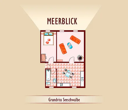 Grundriss Seeschwalbe