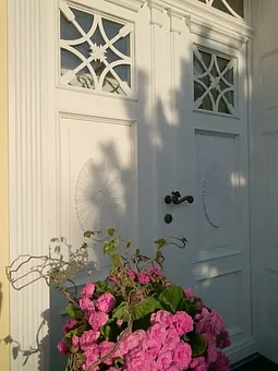 Gästeeingang - Darßer Haustür