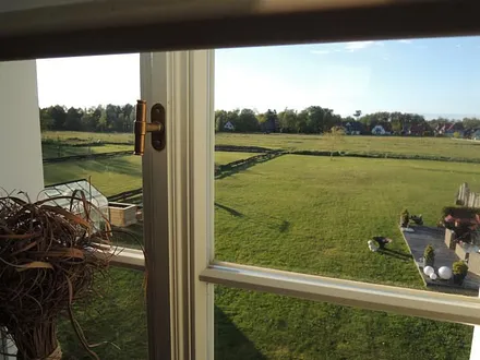 Blick aus Ihrem Appartement Richtung Nord West 