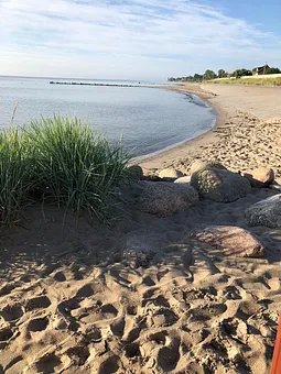 Strand für Frühaufsteher