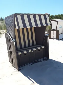 Ihr Strandkorb am Strand