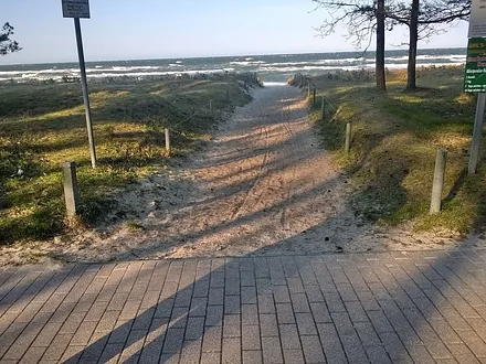 Strandzugang