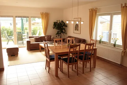 Blick von der Wohnküche