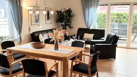 Blick von der Wohnküche