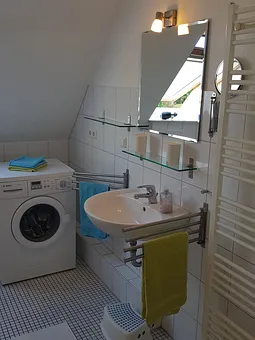 Waschbecken, Waschmaschine