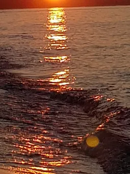 Abends an der Ostsee