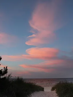 Sonnenuntergang am Strand