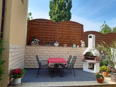 Terrasse mit Grill