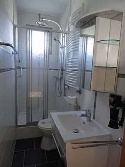 Badezimmer Fewo Meerblick