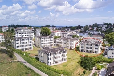 Außenansicht Haus Rügenscher Bodden