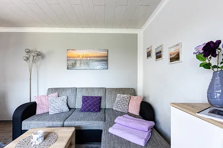 Wohnzimmer mit Schlafchouch