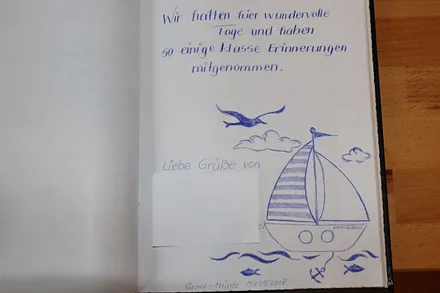 Ein Blick in unserer Gästebuch, auf zufriedene Gäste legen wir großen Wert. 