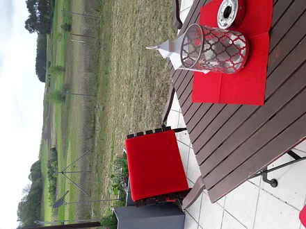 Blick auf den 18 loch Golfplatz... 