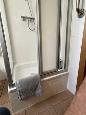 Dusche Einstieg