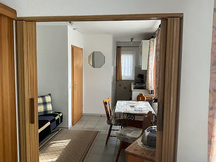 Wohnbereich und Küche