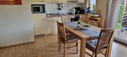 Essbereich mit Küche