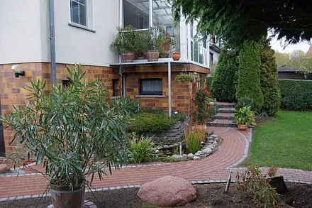 Hauptweg zur Ferienwohnung