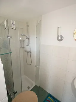 Der Sanitärbereich - klein aber fein