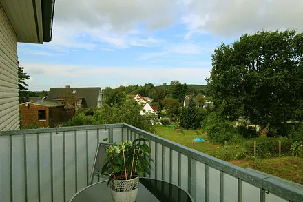 Ausblick vom Balkon