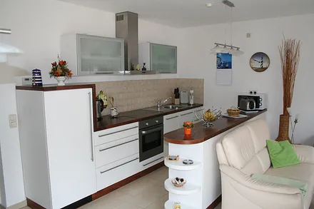 Wohnküche mit Tresen