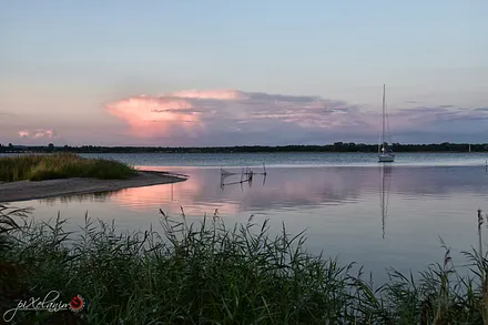 Abendimpression am Zickersee