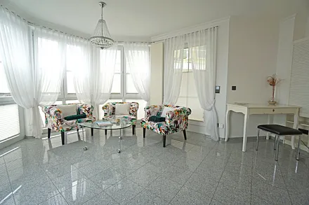 gemütliche Sitzecke im Wohnzimmer