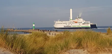 Immer wieder Schiffe gucken