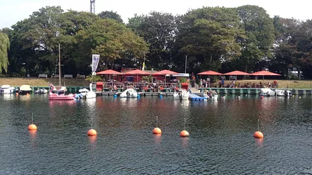 Ein Eis am alten Strom