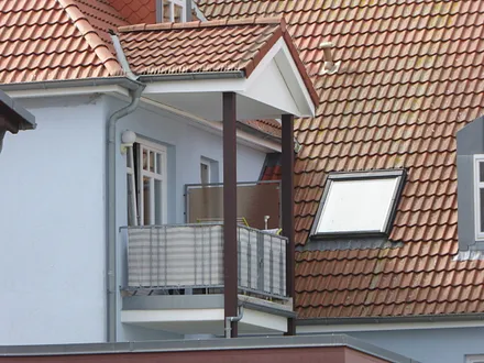 Überdachter Balkon