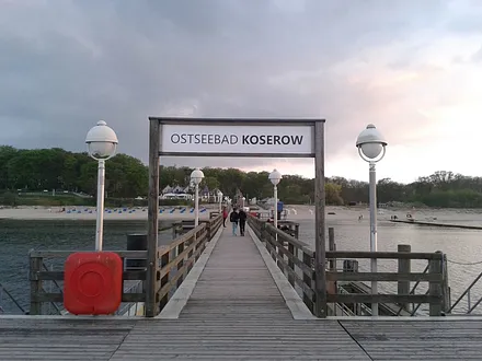 Seebrücke (zur Zeit nicht vollständig begehbar)