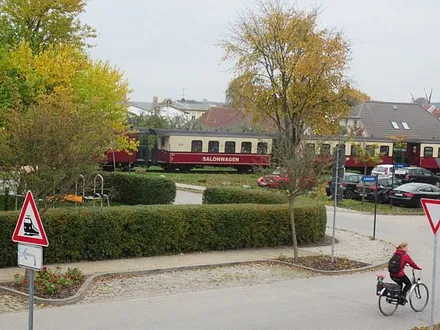 Blick vom Balkon auf den Molli
