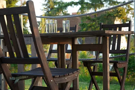 Ferienhäuser Bansin - Terrasse