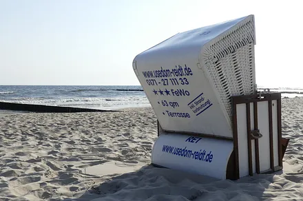 Gäste Strandkorb kostenlos (wenn verfügbar)