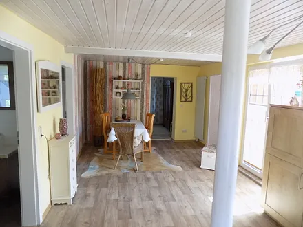 Der Essplatz in der Wohnküche