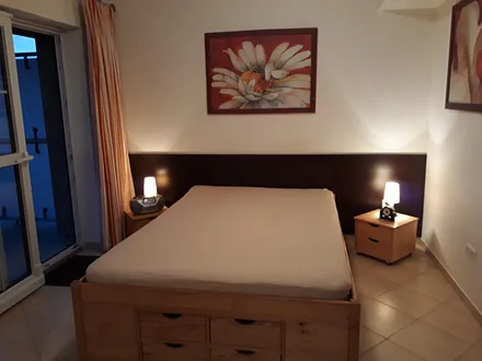 Schlafbereich/Zugang zum Balkon