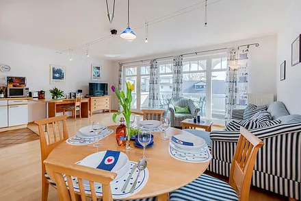 Blick in den Wohnraum