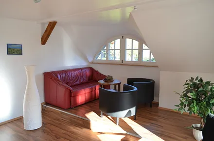 Sitzecke im Wohnzimmer